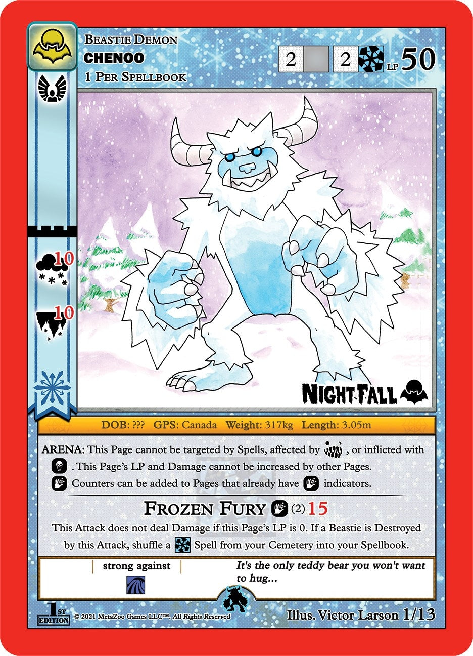 Image for Chenoo (Nightfall: First Edition Release Event Deck) (1/13) - MetaZoo