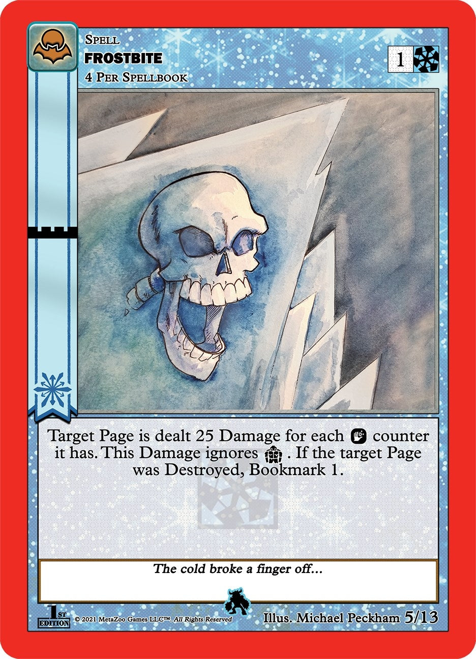Image for Frostbite (Nightfall: First Edition Release Event Deck) (5/13) - MetaZoo