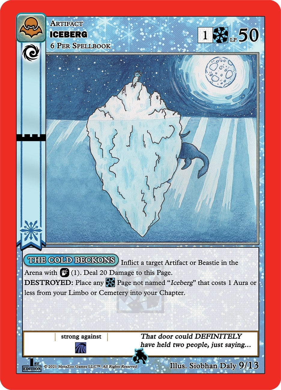 Image for Iceberg (Nightfall: First Edition Release Event Deck) (9/13) - MetaZoo