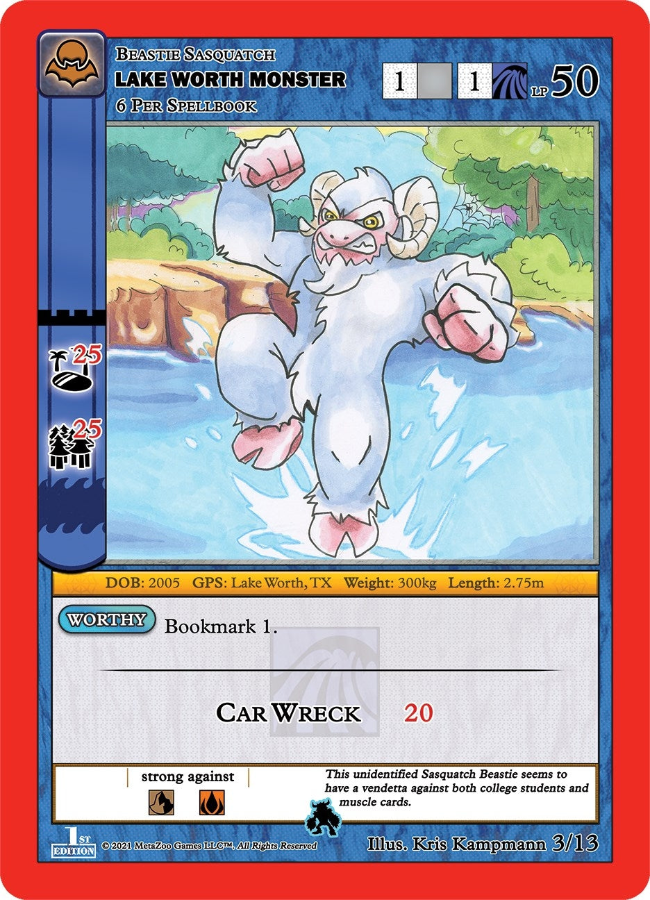 Image for Lake Worth Monster (Nightfall: First Edition Release Event Deck) (3/13) - MetaZoo