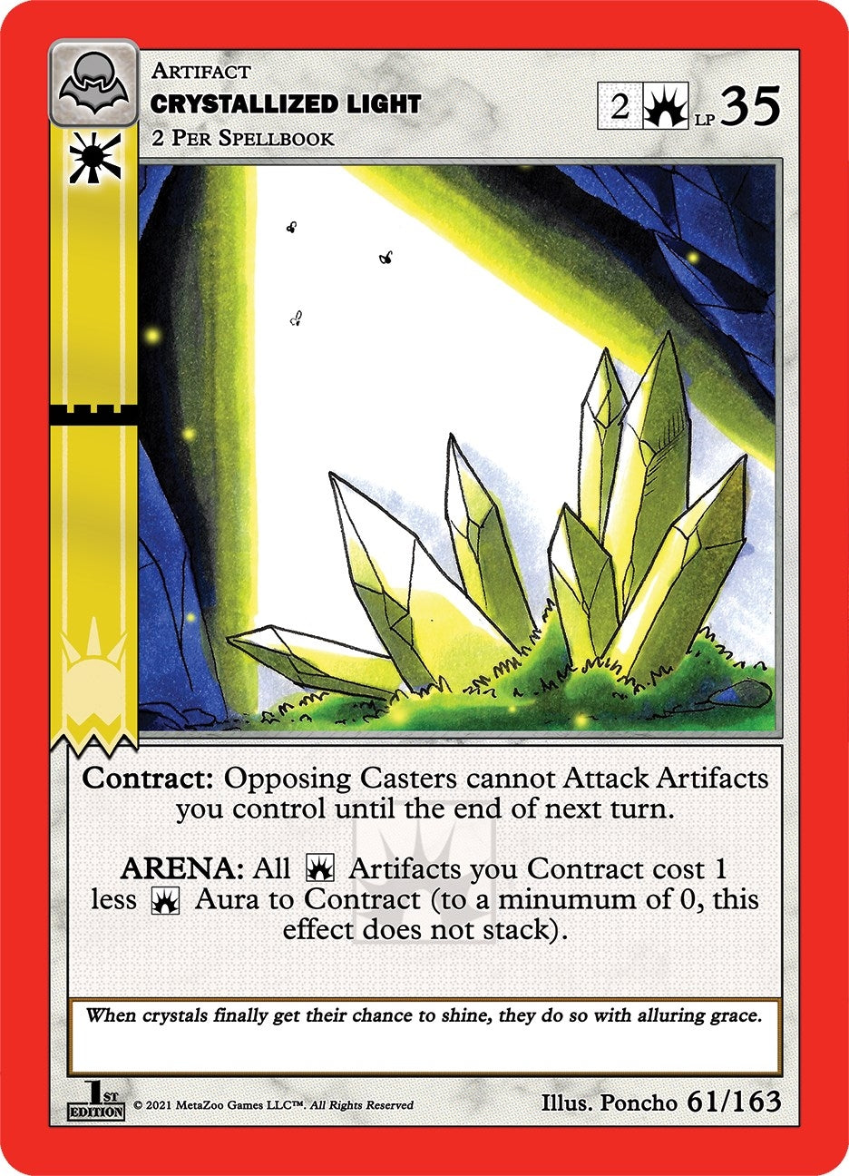 Image for Crystallized Light (Nightfall: First Edition) (61/163) - MetaZoo