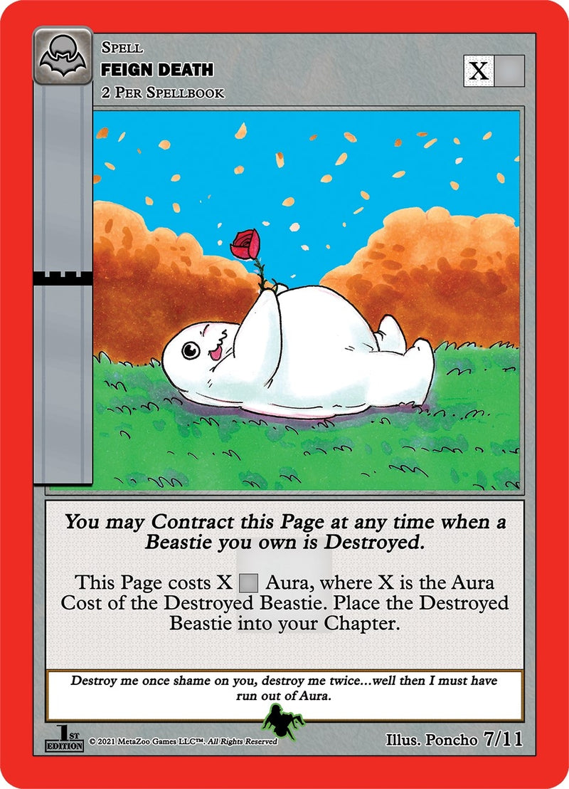 Image for Feign Death (Nightfall: First Edition Release Event Deck) (7/11) - MetaZoo