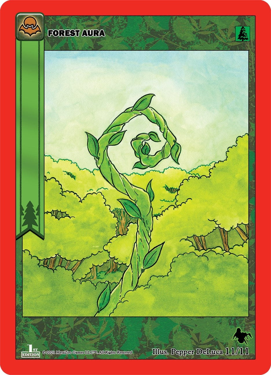 Image for Forest Aura (Spider Grandmother) (Nightfall: First Edition Release Event Deck) (11/11) - MetaZoo