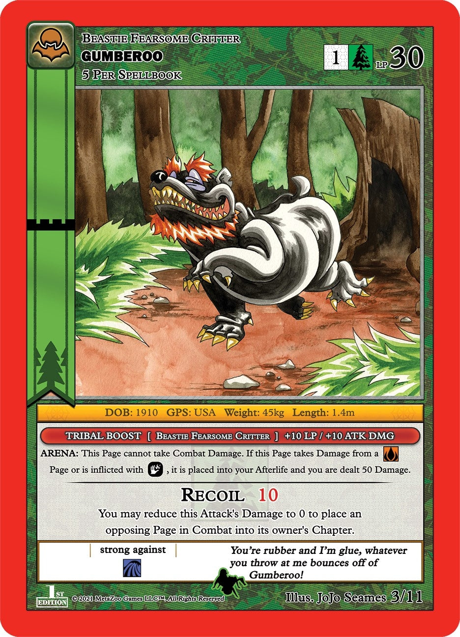 Image for Gumberoo (Nightfall: First Edition Release Event Deck) (3/11) - MetaZoo