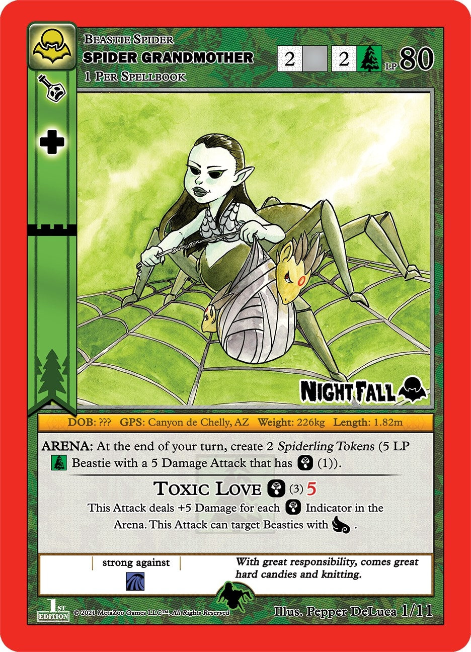 Image for Spider Grandmother (Nightfall: First Edition Release Event Deck) (1/11) - MetaZoo