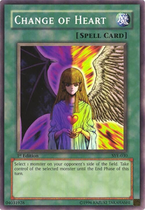 Image for Change of Heart (Starter Deck: Yugi Evolution) (SYE-030) - YuGiOh