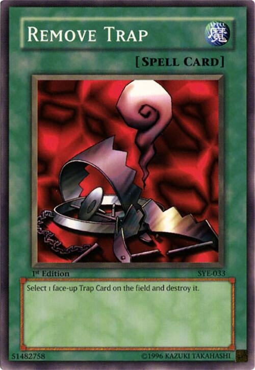 Image for Remove Trap (Starter Deck: Yugi Evolution) (SYE-033) - YuGiOh