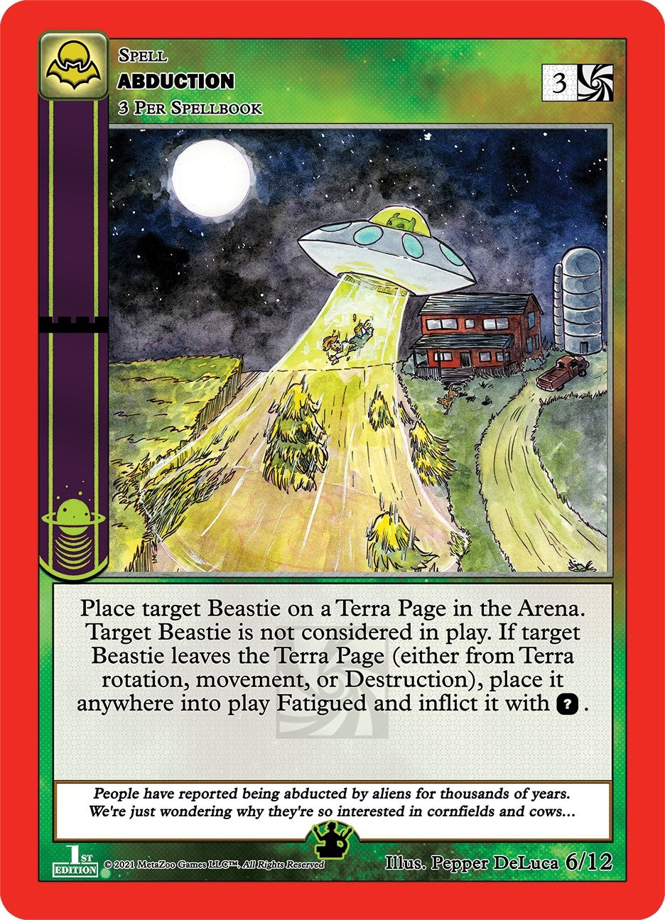 Image for Abduction (Nightfall: First Edition Tribal Theme Decks) (6/12) - MetaZoo
