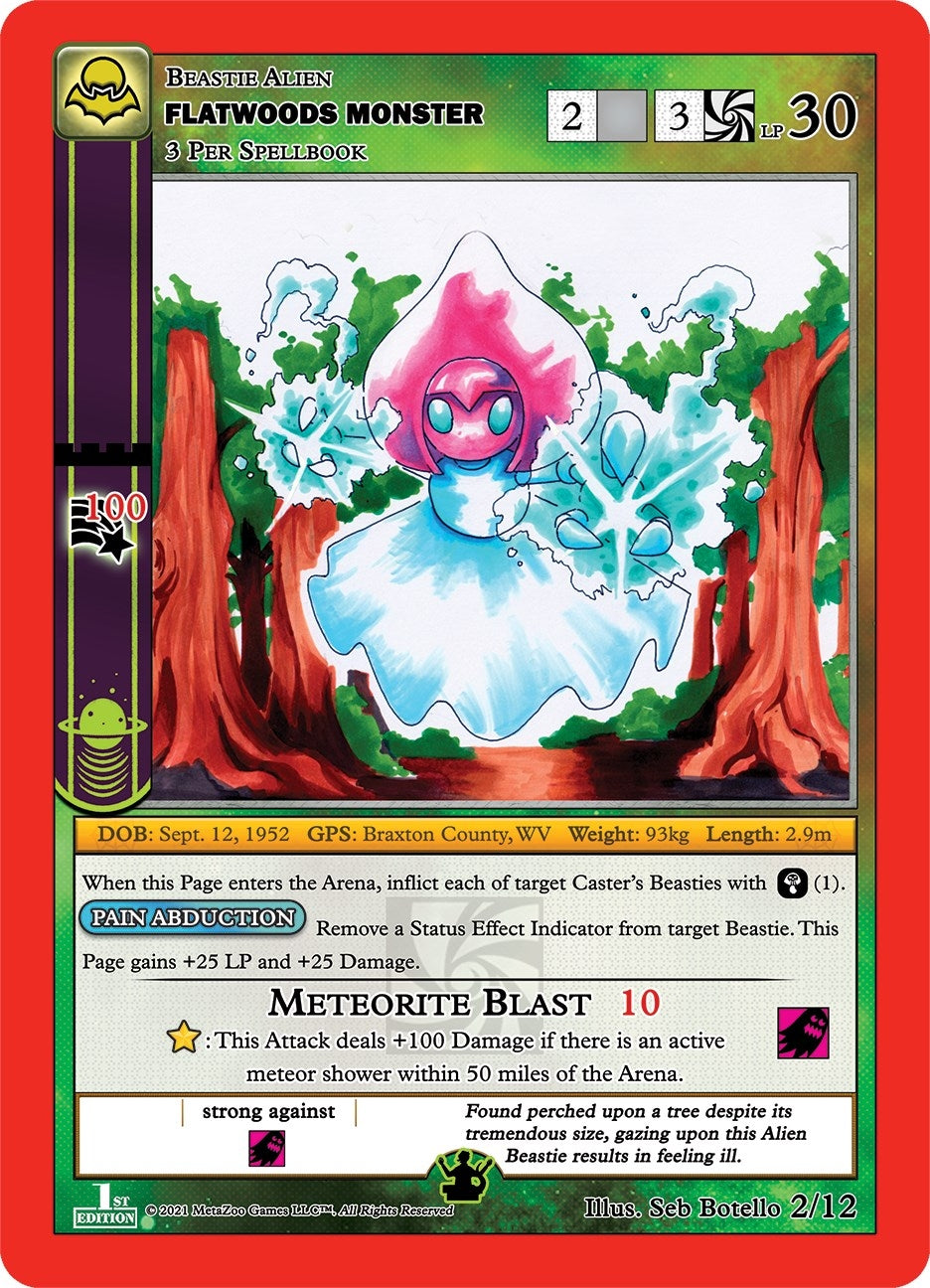 Image for Flatwoods Monster (Nightfall: First Edition Tribal Theme Decks) (2/12) - MetaZoo