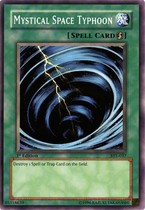 Image for Mystical Space Typhoon (Starter Deck: Yugi Evolution) (SYE-037) - YuGiOh