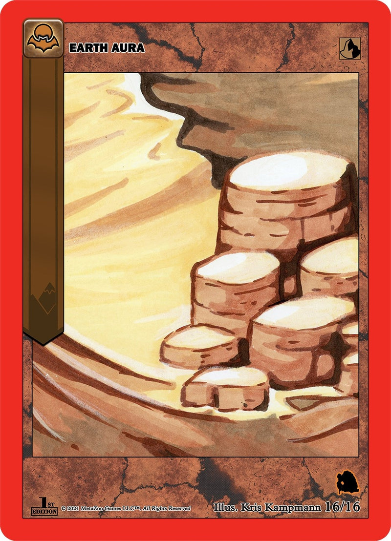 Image for Earth Aura (Nightfall: First Edition Tribal Theme Decks) (16/16) - MetaZoo