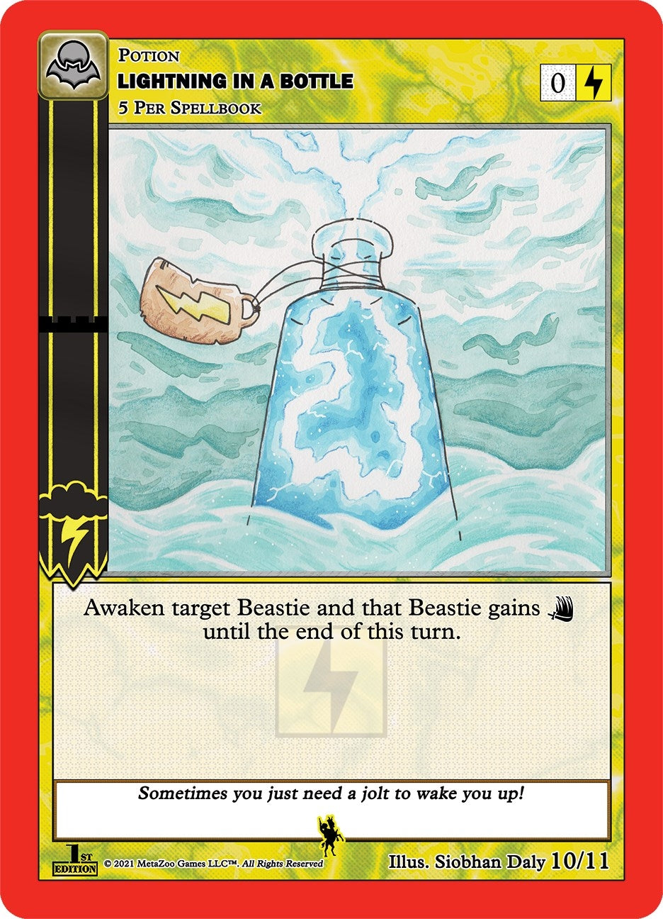 Image for Lightning in a Bottle (Nightfall: First Edition Tribal Theme Decks) (10/11) - MetaZoo