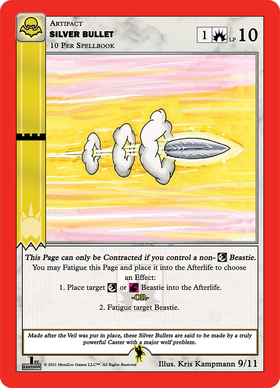 Image for Silver Bullet (Nightfall: First Edition Tribal Theme Decks) (9/11) - MetaZoo