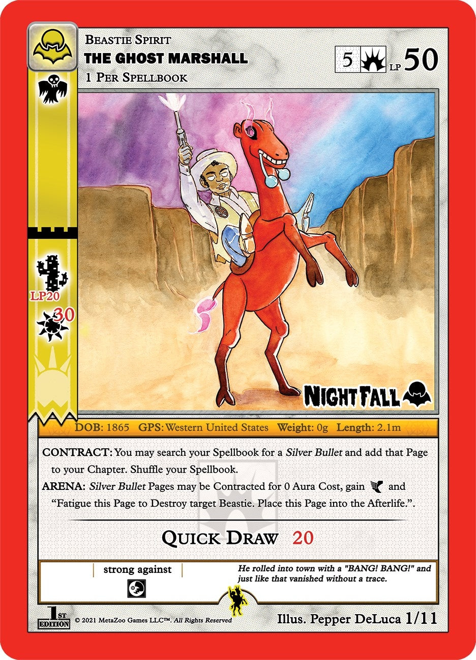 Image for The Ghost Marshall (Nightfall: First Edition Tribal Theme Decks) (1/11) - MetaZoo