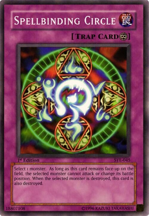 Image for Spellbinding Circle (Starter Deck: Yugi Evolution) (SYE-045) - YuGiOh