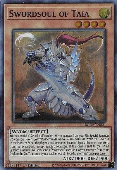 Image for Swordsoul of Taia (Burst of Destiny) (BODE-EN004) - YuGiOh