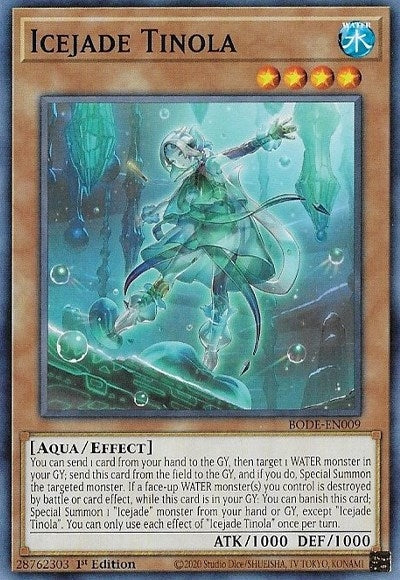 Image for Icejade Tinola (Burst of Destiny) (BODE-EN009) - YuGiOh
