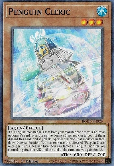 Image for Penguin Cleric (Burst of Destiny) (BODE-EN026) - YuGiOh