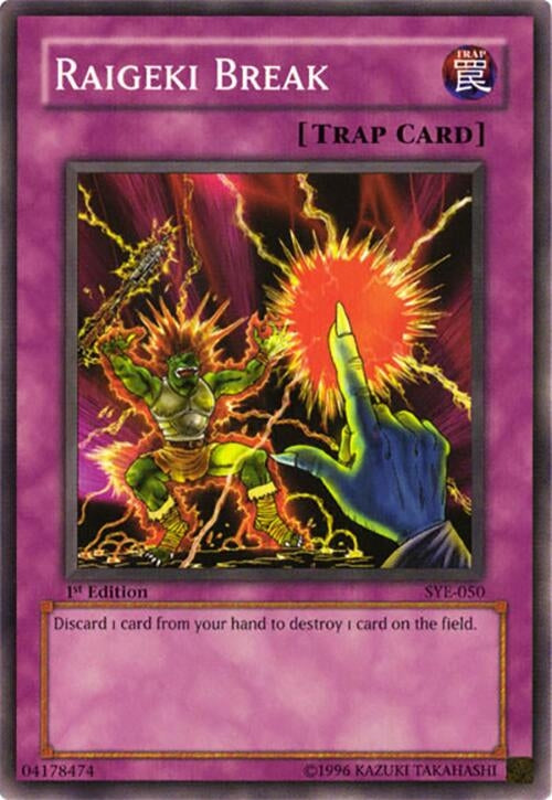 Image for Raigeki Break (Starter Deck: Yugi Evolution) (SYE-050) - YuGiOh