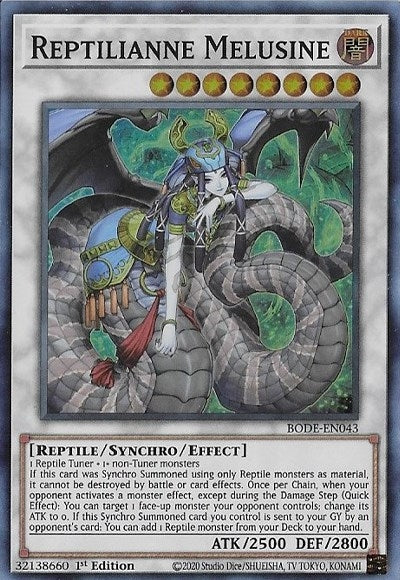 Image for Reptilianne Melusine (Burst of Destiny) (BODE-EN043) - YuGiOh