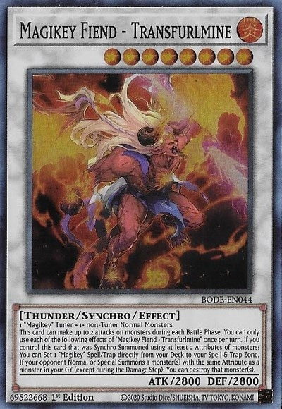 Image for Magikey Fiend - Transfurlmine (Burst of Destiny) (BODE-EN044) - YuGiOh