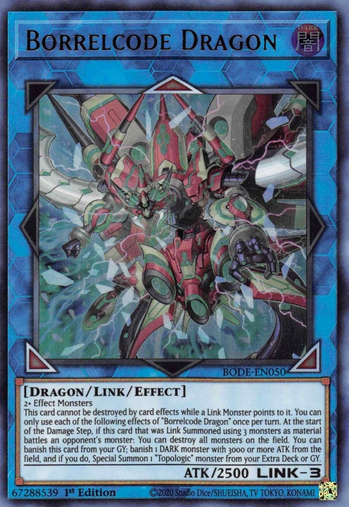 Image for Borrelcode Dragon (Burst of Destiny) (BODE-EN050) - YuGiOh
