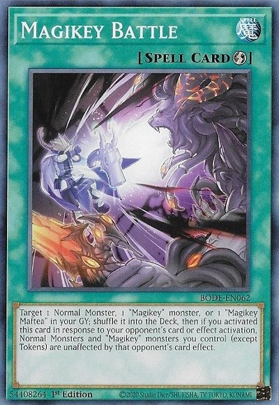Image for Magikey Battle (Burst of Destiny) (BODE-EN062) - YuGiOh
