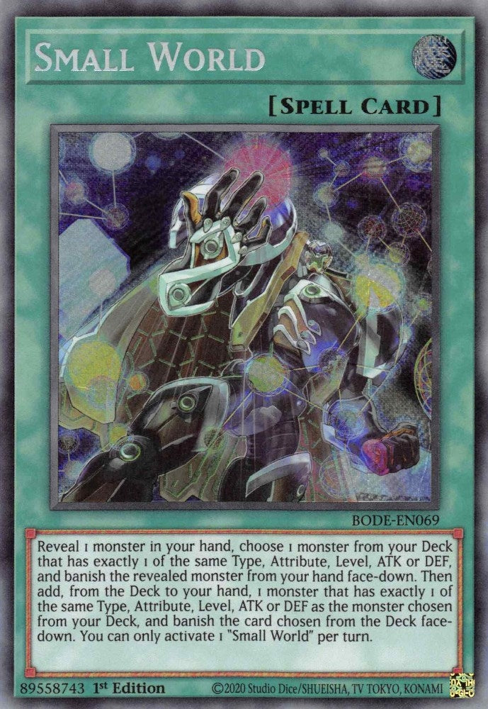 Image for Small World (Burst of Destiny) (BODE-EN069) - YuGiOh