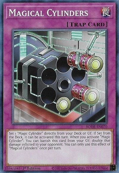 Image for Magical Cylinders (Burst of Destiny) (BODE-EN070) - YuGiOh