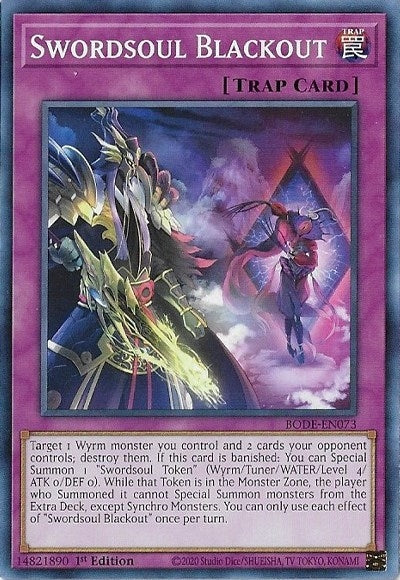 Image for Swordsoul Blackout (Burst of Destiny) (BODE-EN073) - YuGiOh