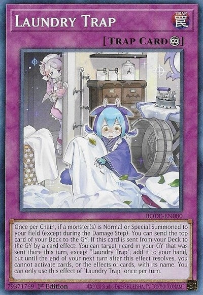 Image for Laundry Trap (Burst of Destiny) (BODE-EN080) - YuGiOh