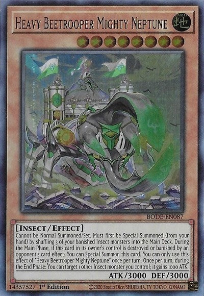 Image for Heavy Beetrooper Mighty Neptune (Burst of Destiny) (BODE-EN087) - YuGiOh
