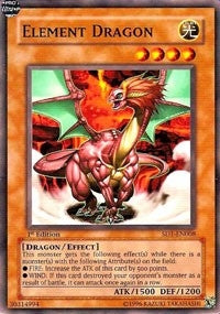 Image for Element Dragon (Structure Deck: Dragon's Roar) (SD1-EN008) - YuGiOh