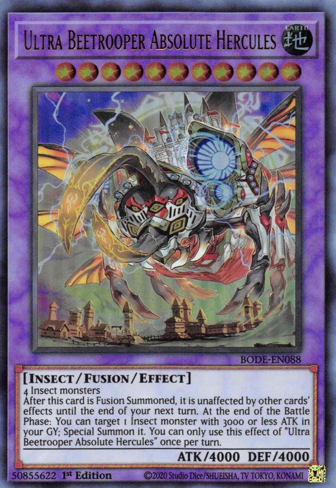 Image for Ultra Beetrooper Absolute Hercules (Burst of Destiny) (BODE-EN088) - YuGiOh