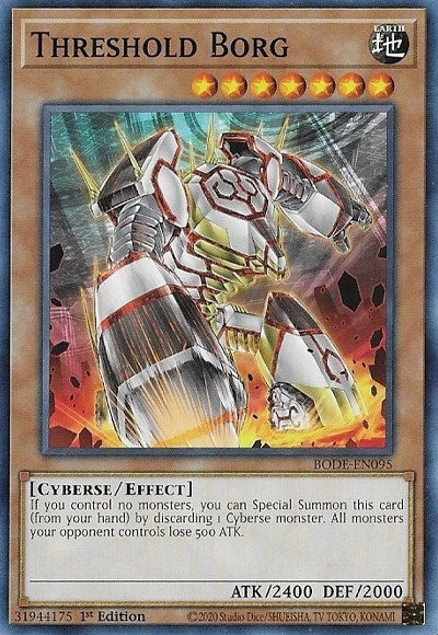 Image for Threshold Borg (Burst of Destiny) (BODE-EN095) - YuGiOh