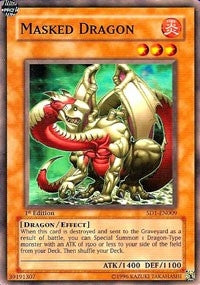 Image for Masked Dragon (Structure Deck: Dragon's Roar) (SD1-EN009) - YuGiOh