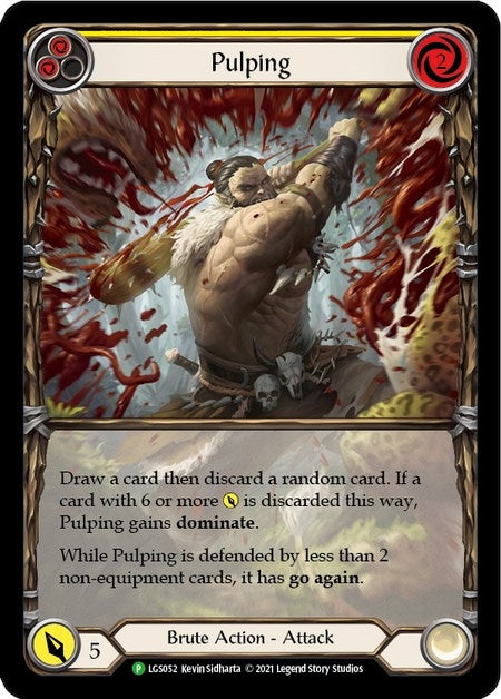 Image for Pulping (Yellow) - LGS052 (Flesh and Blood: Promo Cards) (LGS052) - Flesh and Blood TCG