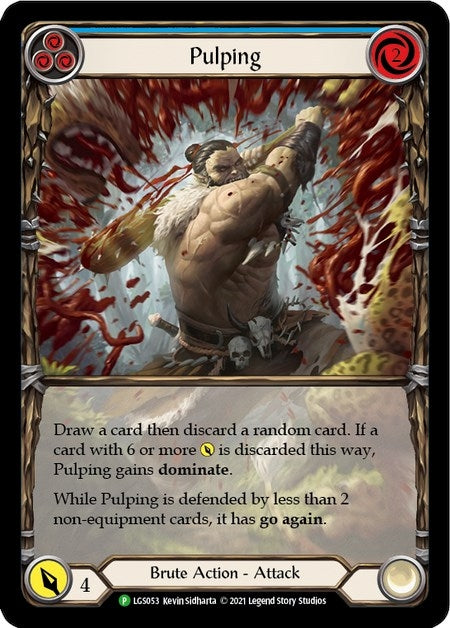 Image for Pulping (Blue) - LGS053 (Flesh and Blood: Promo Cards) (LGS053) - Flesh and Blood TCG