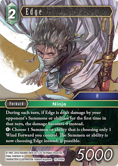 Image for Edge (Crystal Dominion) (15-045H) - Final Fantasy TCG