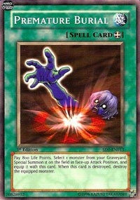 Image for Premature Burial (Structure Deck: Dragon's Roar) (SD1-EN013) - YuGiOh