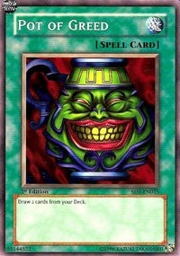Image for Pot of Greed (Structure Deck: Dragon's Roar) (SD1-EN015) - YuGiOh