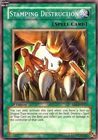 Image for Stamping Destruction (Structure Deck: Dragon's Roar) (SD1-EN017) - YuGiOh