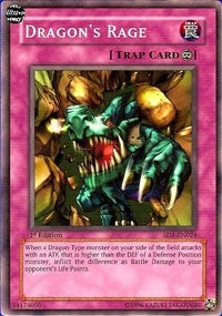 Image for Dragon's Rage (Structure Deck: Dragon's Roar) (SD1-EN024) - YuGiOh