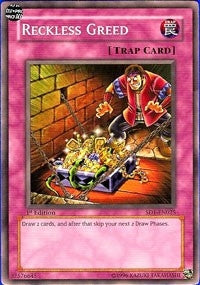 Image for Reckless Greed (Structure Deck: Dragon's Roar) (SD1-EN025) - YuGiOh