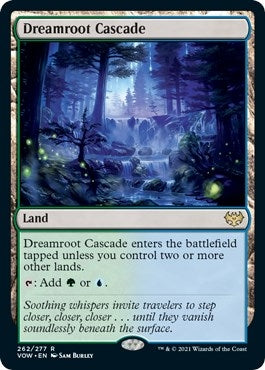 Image for Dreamroot Cascade (Innistrad: Crimson Vow) (262) - Magic: The Gathering