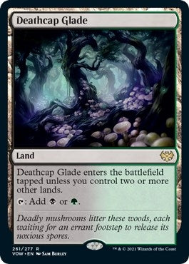 Image for Deathcap Glade (Innistrad: Crimson Vow) (261) - Magic: The Gathering