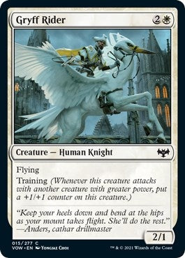 Image for Gryff Rider (Innistrad: Crimson Vow) (15) - Magic: The Gathering
