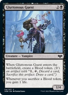 Image for Gluttonous Guest (Innistrad: Crimson Vow) (114) - Magic: The Gathering
