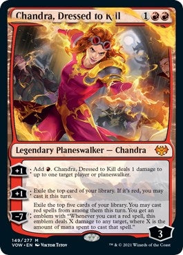 Image for Chandra, Dressed to Kill (Innistrad: Crimson Vow) (149) - Magic: The Gathering