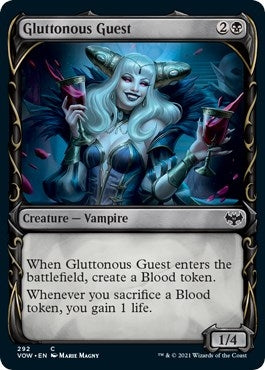 Image for Gluttonous Guest (Showcase) (Innistrad: Crimson Vow) (292) - Magic: The Gathering
